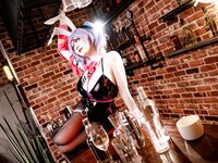 [Cosplay] 阿雪雪 - 初音兔子洞