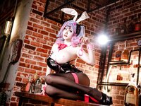 [Cosplay] 阿雪雪 - 初音兔子洞