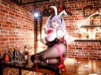 [Cosplay] 阿雪雪 - 初音兔子洞