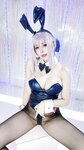 [Cosplay] Sora 小空 - Nikke Goddess of Victory Foukewang Bunny Girl 胜利女神：妮姬 富克旺 兔女郎