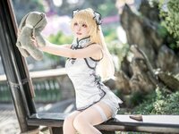 [Cosplay] Komaki Xiaojuan 大大卷卷小卷 - Qiong Sister Qipao 穹妹旗袍