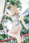 [Cosplay] Komaki Xiaojuan 大大卷卷小卷 - Qiong Sister Qipao 穹妹旗袍