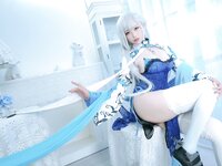 [Cosplay] 樱岛嗷一 - 贝尔法斯特旗袍