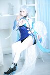 [Cosplay] 樱岛嗷一 - 贝尔法斯特旗袍
