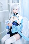 [Cosplay] 樱岛嗷一 - 贝尔法斯特旗袍