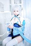 [Cosplay] 樱岛嗷一 - 贝尔法斯特旗袍