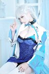 [Cosplay] 樱岛嗷一 - 贝尔法斯特旗袍