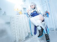 [Cosplay] 樱岛嗷一 - 贝尔法斯特旗袍