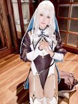 [Cosplay] Ely_eee(ElyEE子) - Shirogane noel~Nun