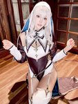 [Cosplay] Ely_eee(ElyEE子) - Shirogane noel~Nun