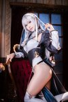 [Cosplay] Ely_eee(ElyEE子) - Shirogane noel~Nun