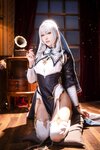 [Cosplay] Ely_eee(ElyEE子) - Shirogane noel~Nun