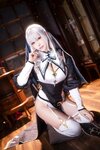 [Cosplay] Ely_eee(ElyEE子) - Shirogane noel~Nun