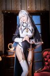 [Cosplay] Ely_eee(ElyEE子) - Shirogane noel~Nun