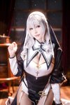 [Cosplay] Ely_eee(ElyEE子) - Shirogane noel~Nun