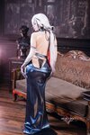 [Cosplay] Byoru - Arlecchino Dress [94P22V-2.63GB]