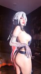 [Cosplay] Byoru - Arlecchino Dress [94P22V-2.63GB]