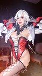 [Cosplay] Byoru - Arlecchino Dress [94P22V-2.63GB]