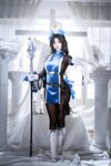 [Cosplay] rioko凉凉子 - Nikke胜利女神 梅登冰玫瑰