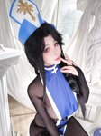 [Cosplay] rioko凉凉子 - Nikke胜利女神 梅登冰玫瑰