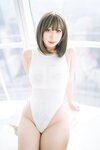 [Cosplay] Qiananan 浅安安 - Transparent Swimsuit 透明泳装