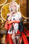 [Cosplay] 咬一口兔娘 - 炽羽策阵星 长离