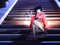[Cosplay] G44不会受伤 - 甲铁城的卡巴内瑞 无名