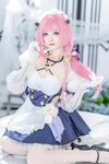 [Cosplay] Komaki Xiaojuan 大大卷卷小卷 - Honkai 3rd Elysia Maid 崩坏3 爱莉希雅女仆
