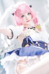 [Cosplay] Komaki Xiaojuan 大大卷卷小卷 - Honkai 3rd Elysia Maid 崩坏3 爱莉希雅女仆