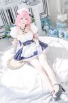 [Cosplay] Komaki Xiaojuan 大大卷卷小卷 - Honkai 3rd Elysia Maid 崩坏3 爱莉希雅女仆