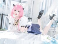 [Cosplay] Komaki Xiaojuan 大大卷卷小卷 - Honkai 3rd Elysia Maid 崩坏3 爱莉希雅女仆