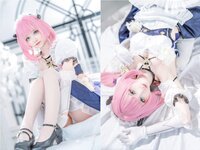 [Cosplay] Komaki Xiaojuan 大大卷卷小卷 - Honkai 3rd Elysia Maid 崩坏3 爱莉希雅女仆