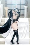 [Cosplay] 虎牙古阿扎 - 恶魔修女