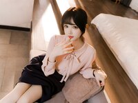 [Cosplay] 雪晴Astra - 肉丝通勤OL