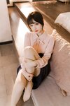 [Cosplay] 雪晴Astra - 肉丝通勤OL