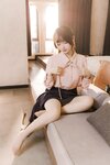 [Cosplay] 雪晴Astra - 肉丝通勤OL