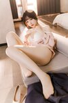 [Cosplay] 雪晴Astra - 肉丝通勤OL