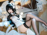 [Cosplay] Komaki Xiaojuan 大大卷卷小卷 - Azur Lane Chinhai Default 碧蓝航线 镇海原皮