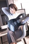 [Cosplay] Wuyan Angel 无颜小天使 - Guitar Girl 吉他妹妹