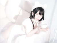 [Cosplay] Zhenzhu 十万珍吱伏特 - Nightgown 睡裙