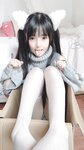 [Cosplay] Ningning Sakurai 桜井宁宁 - White Cat 白い猫ちゃん