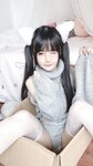 [Cosplay] Ningning Sakurai 桜井宁宁 - White Cat 白い猫ちゃん