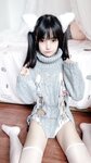 [Cosplay] Ningning Sakurai 桜井宁宁 - White Cat 白い猫ちゃん