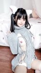 [Cosplay] Ningning Sakurai 桜井宁宁 - White Cat 白い猫ちゃん
