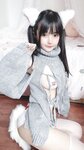 [Cosplay] Ningning Sakurai 桜井宁宁 - White Cat 白い猫ちゃん
