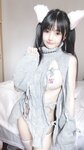 [Cosplay] Ningning Sakurai 桜井宁宁 - White Cat 白い猫ちゃん