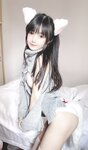 [Cosplay] Ningning Sakurai 桜井宁宁 - White Cat 白い猫ちゃん