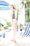 [Cosplay] 封疆疆v - 热带缤纷 蓝莓 火龙果竞泳