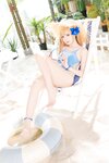 [Cosplay] 封疆疆v - 热带缤纷 蓝莓 火龙果竞泳