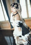[Cosplay] KiKi 蓝小沂 - Black Jeanne Maid 黑贞德女仆